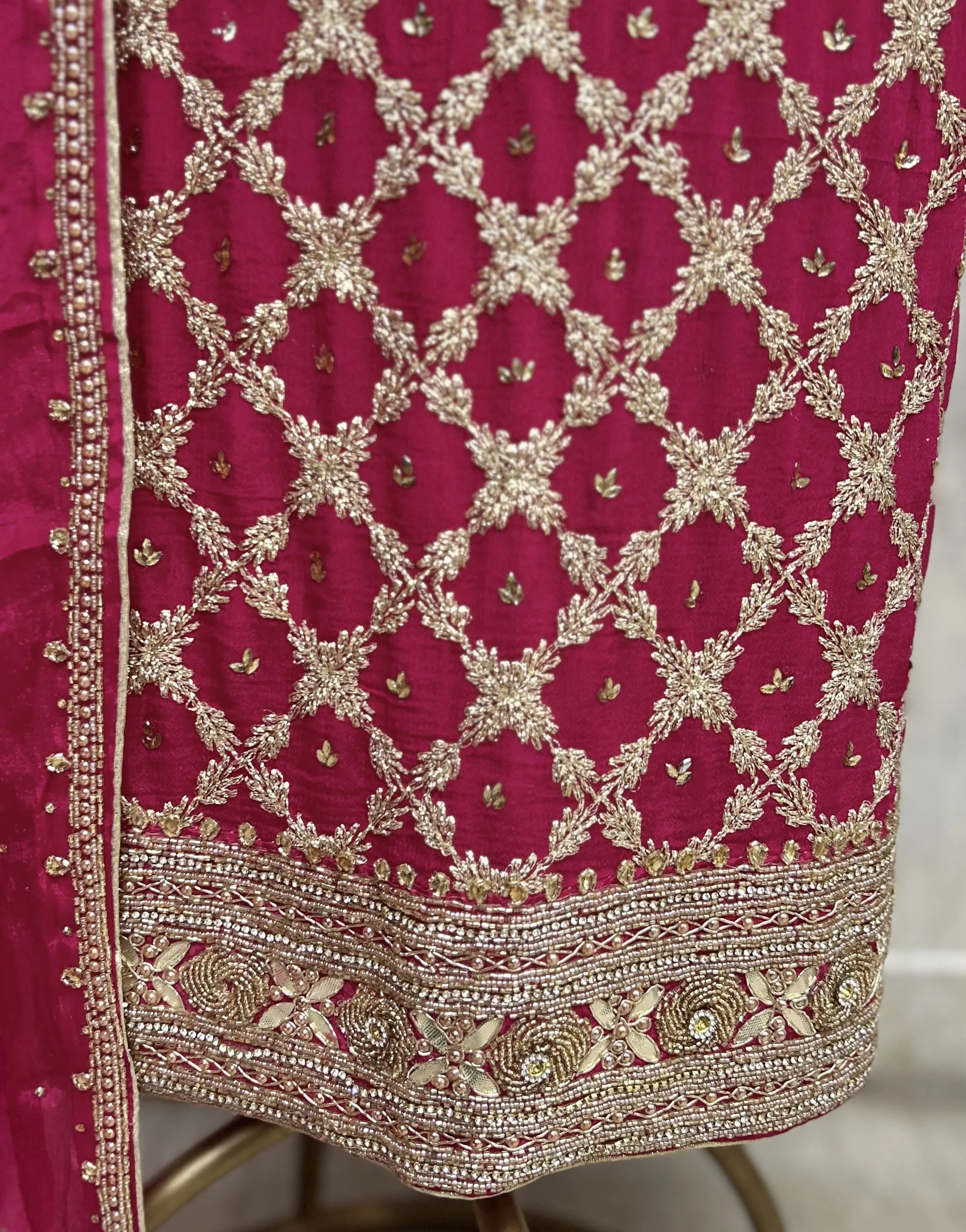 Regal Chinnon Embroidered Unstitched Suit
