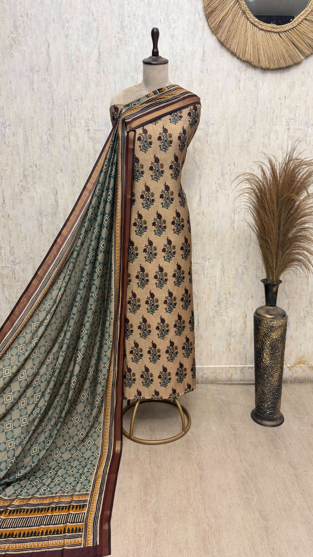 Timeless Beauty of Maheshwari Unstitched Suits