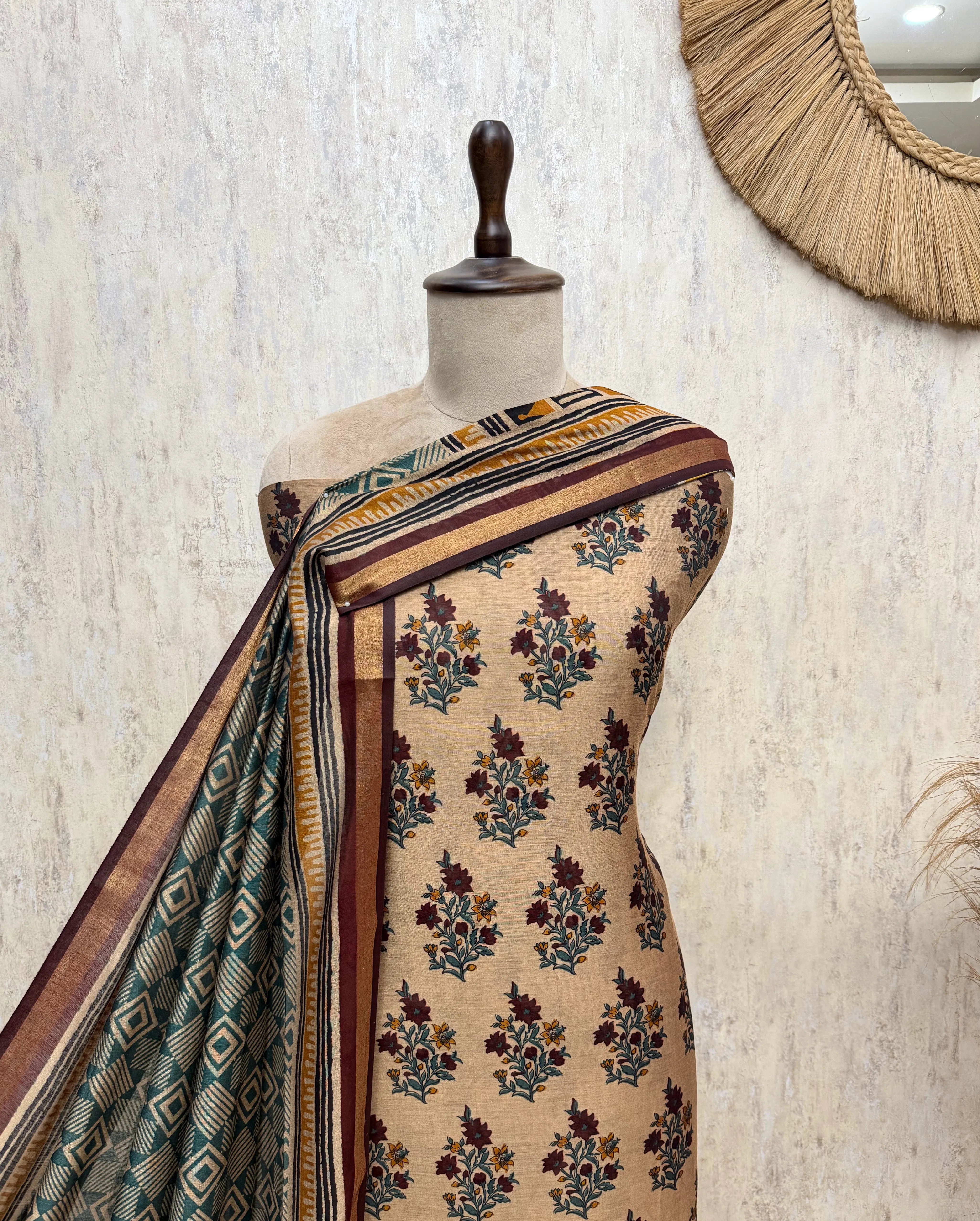Timeless Beauty of Maheshwari Unstitched Suits