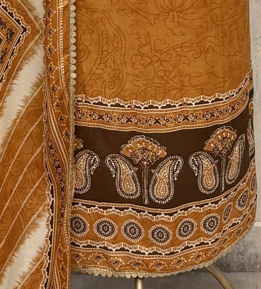 Amber Heirloom Gajji Silk Unstitched Suits