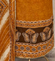 Amber Heirloom Gajji Silk Unstitched Suits