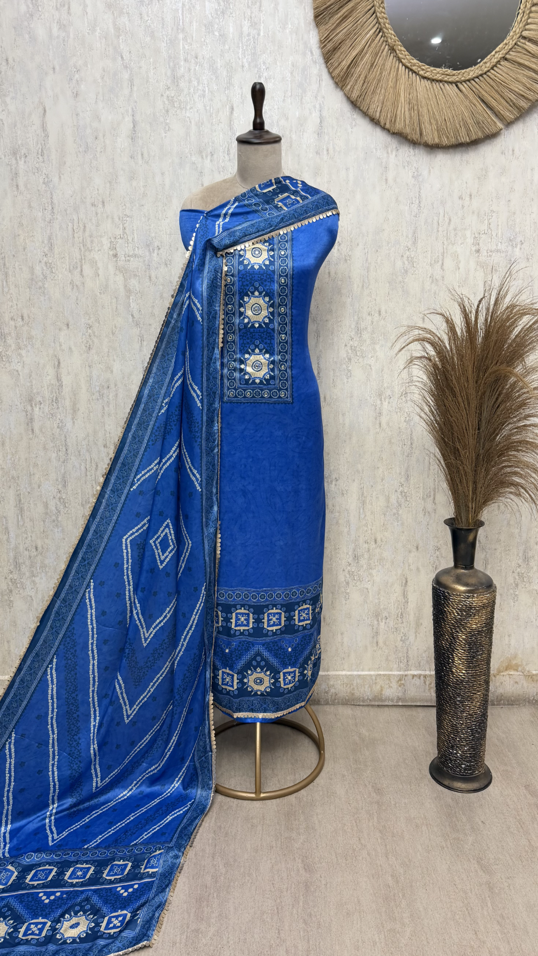 Gajji Silk Unstitched Suits