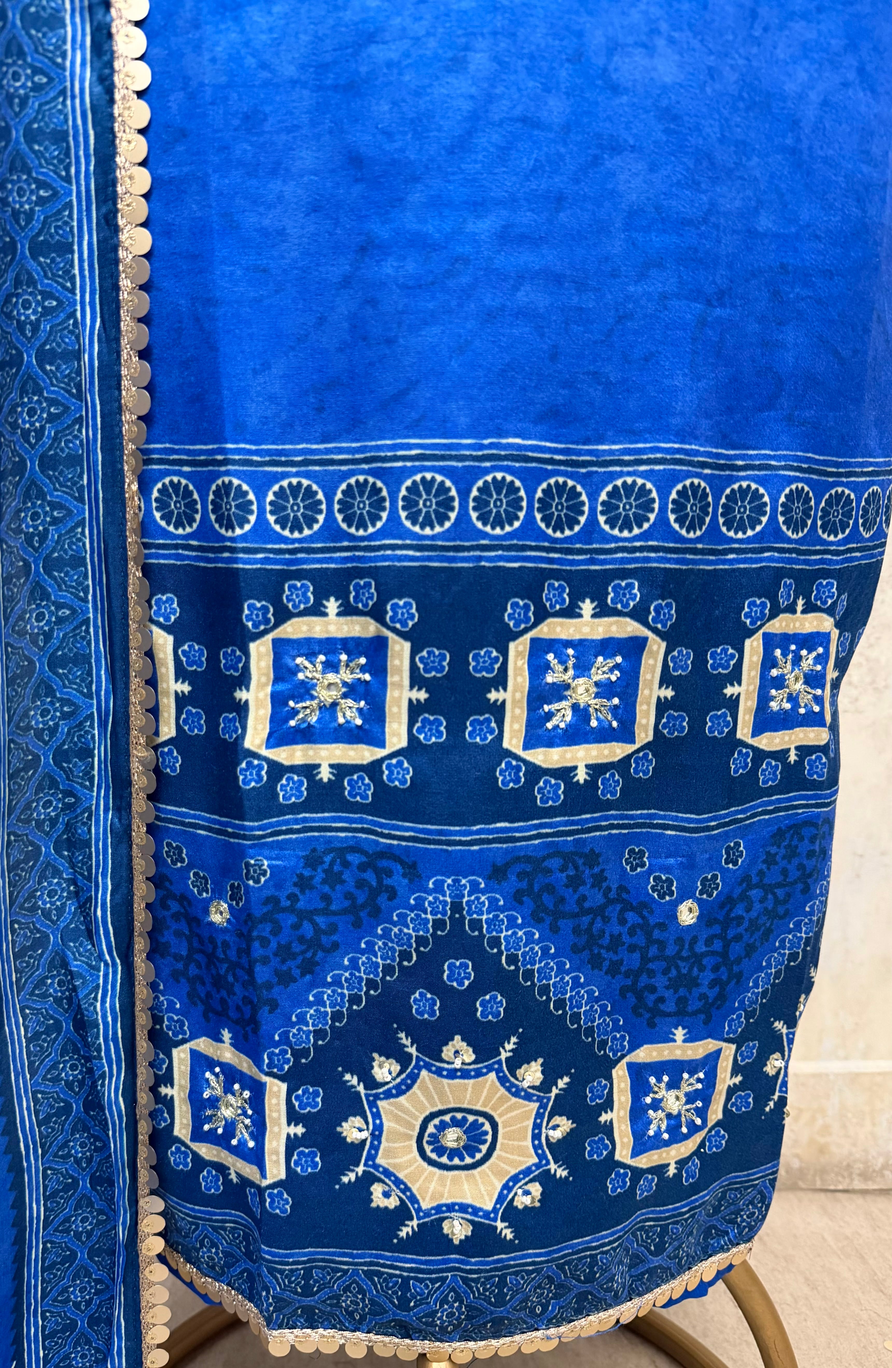 Gajji Silk Unstitched Suits