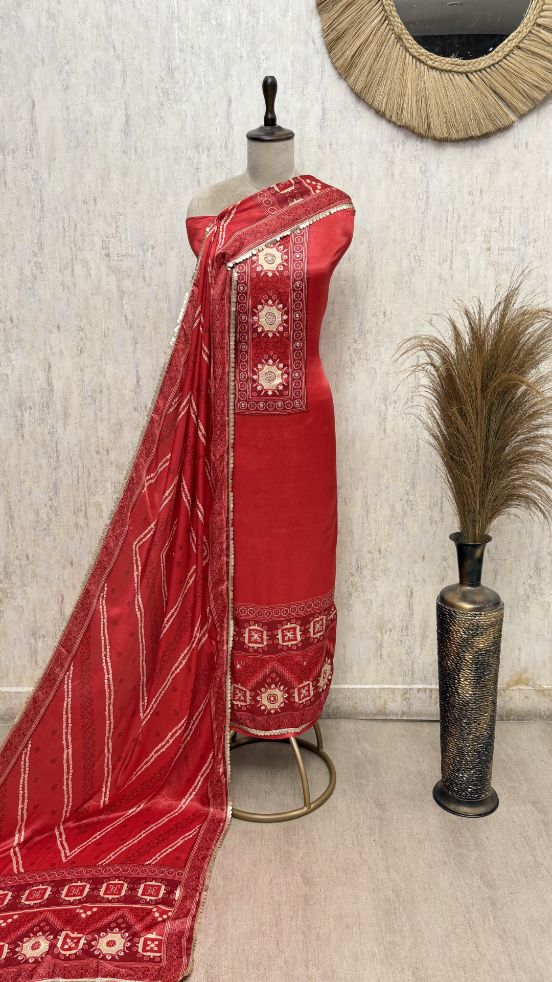Gajji Silk Unstitched Suits