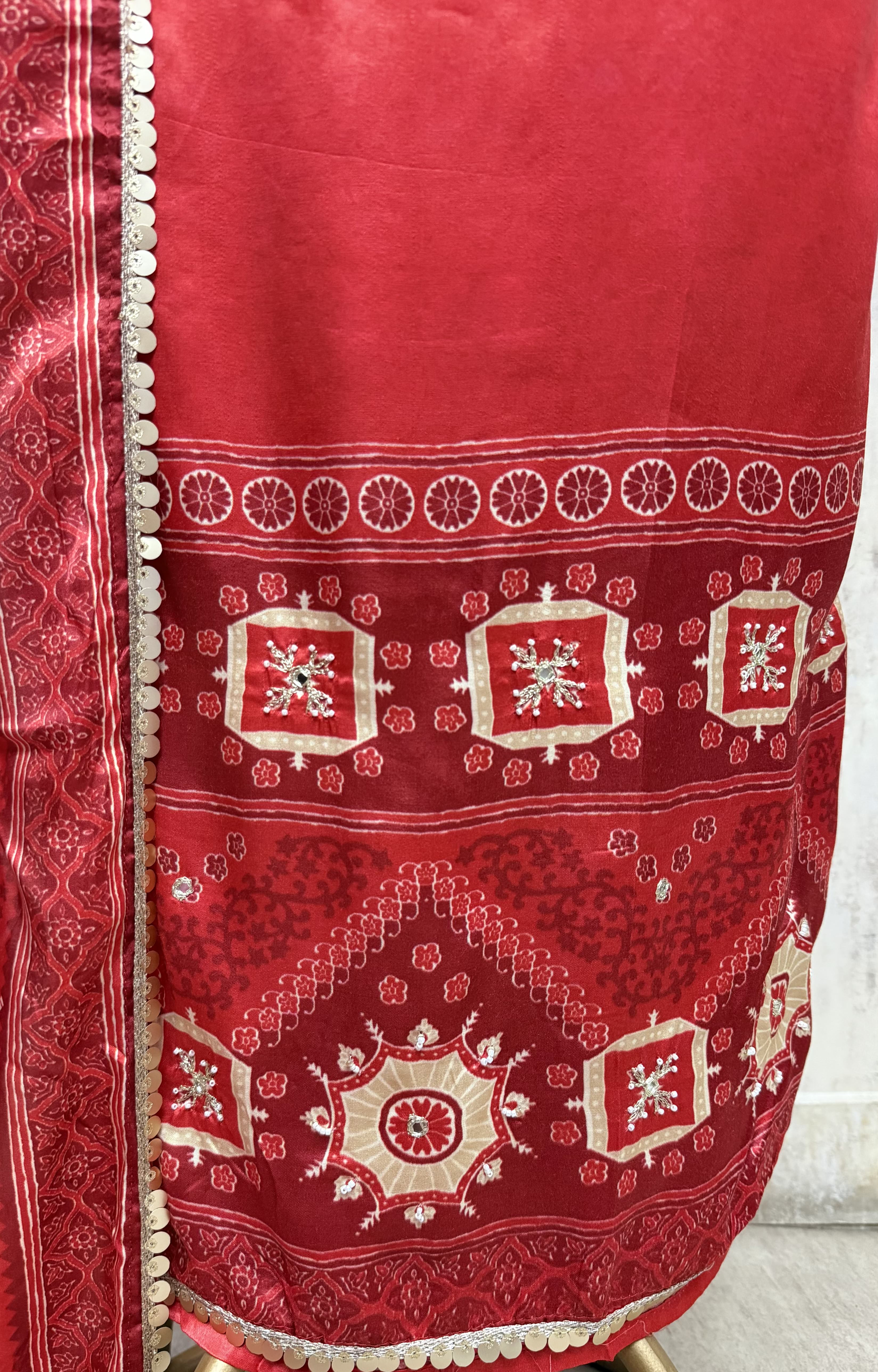 Gajji Silk Unstitched Suits