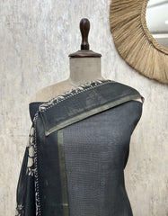 Dark Bloom Aesthetic Unstitched Suit