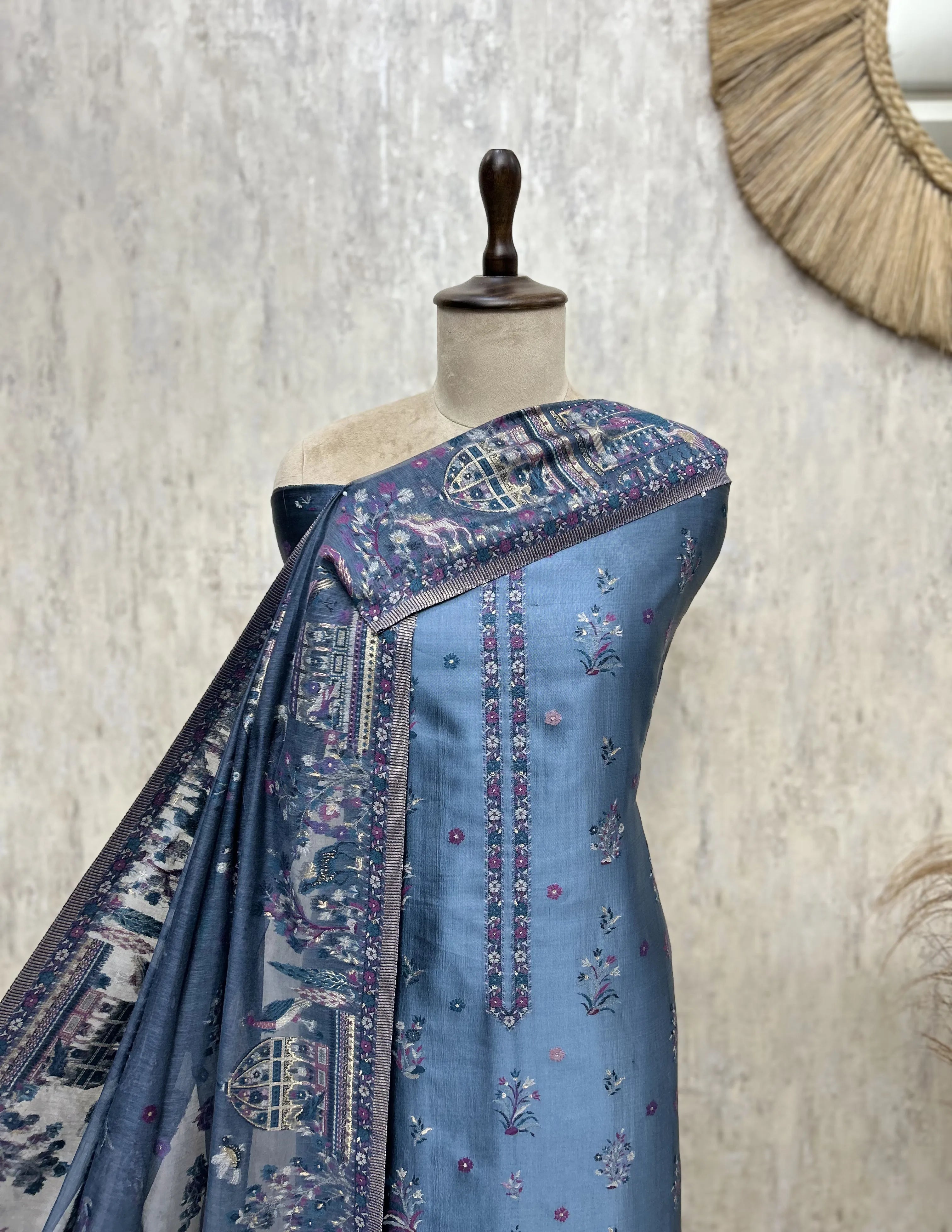 Regal Heritage Premium Cotton Silk Unstitched Suits