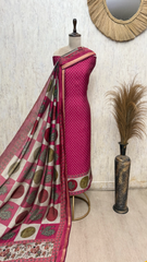 Seraphic Maheshwari Unstitched Suits