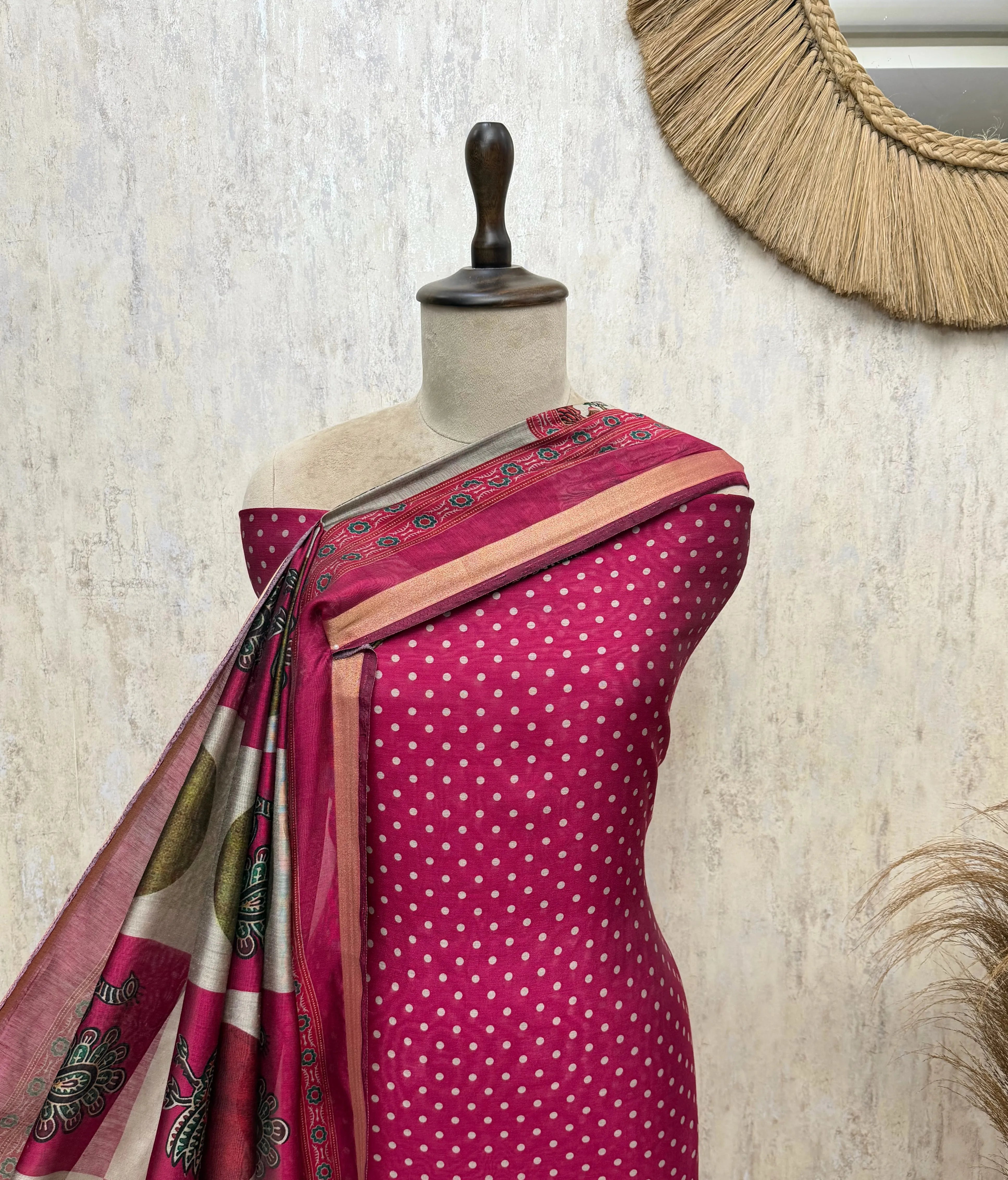 Seraphic Maheshwari Unstitched Suits