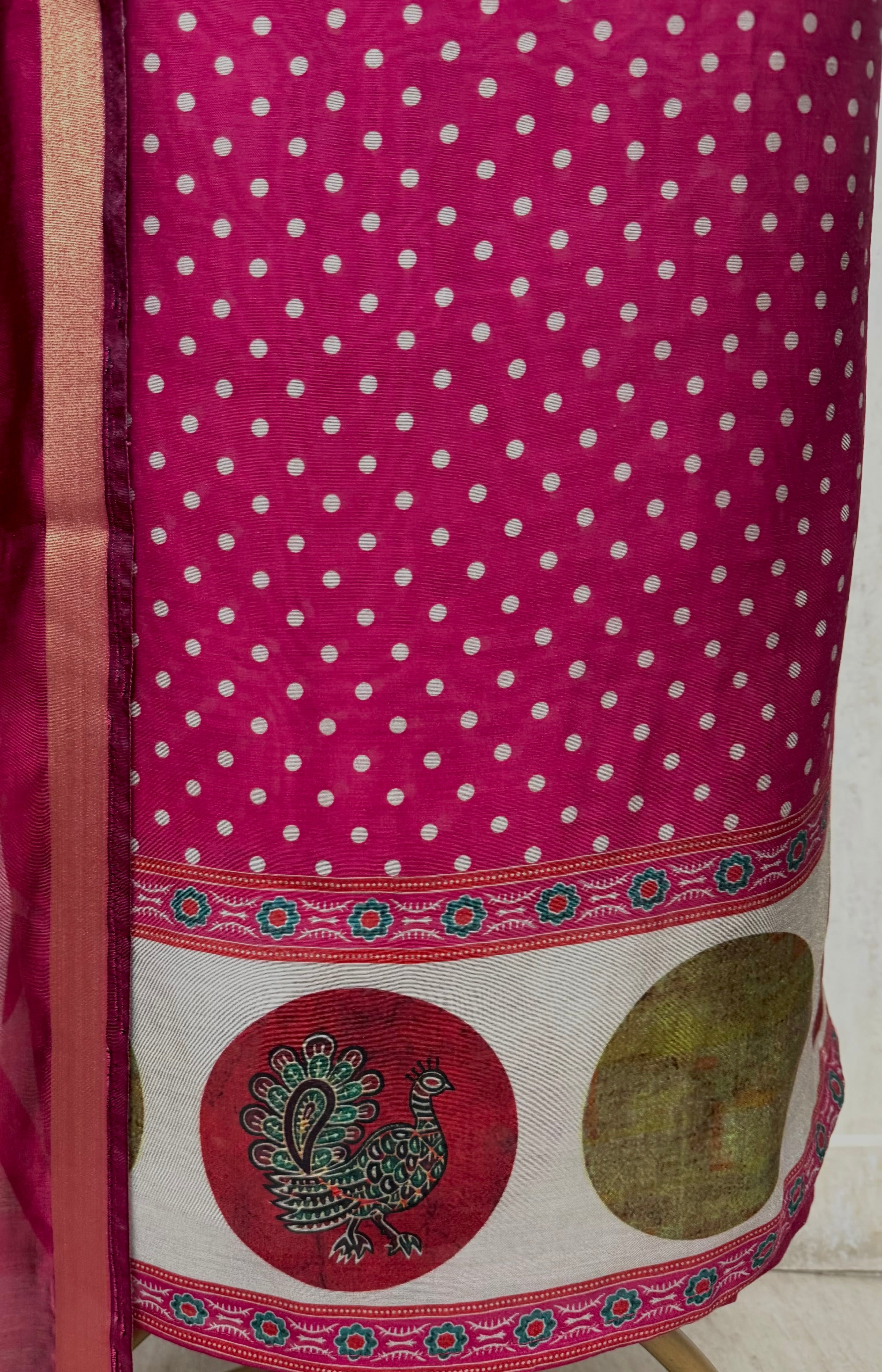 Seraphic Maheshwari Unstitched Suits