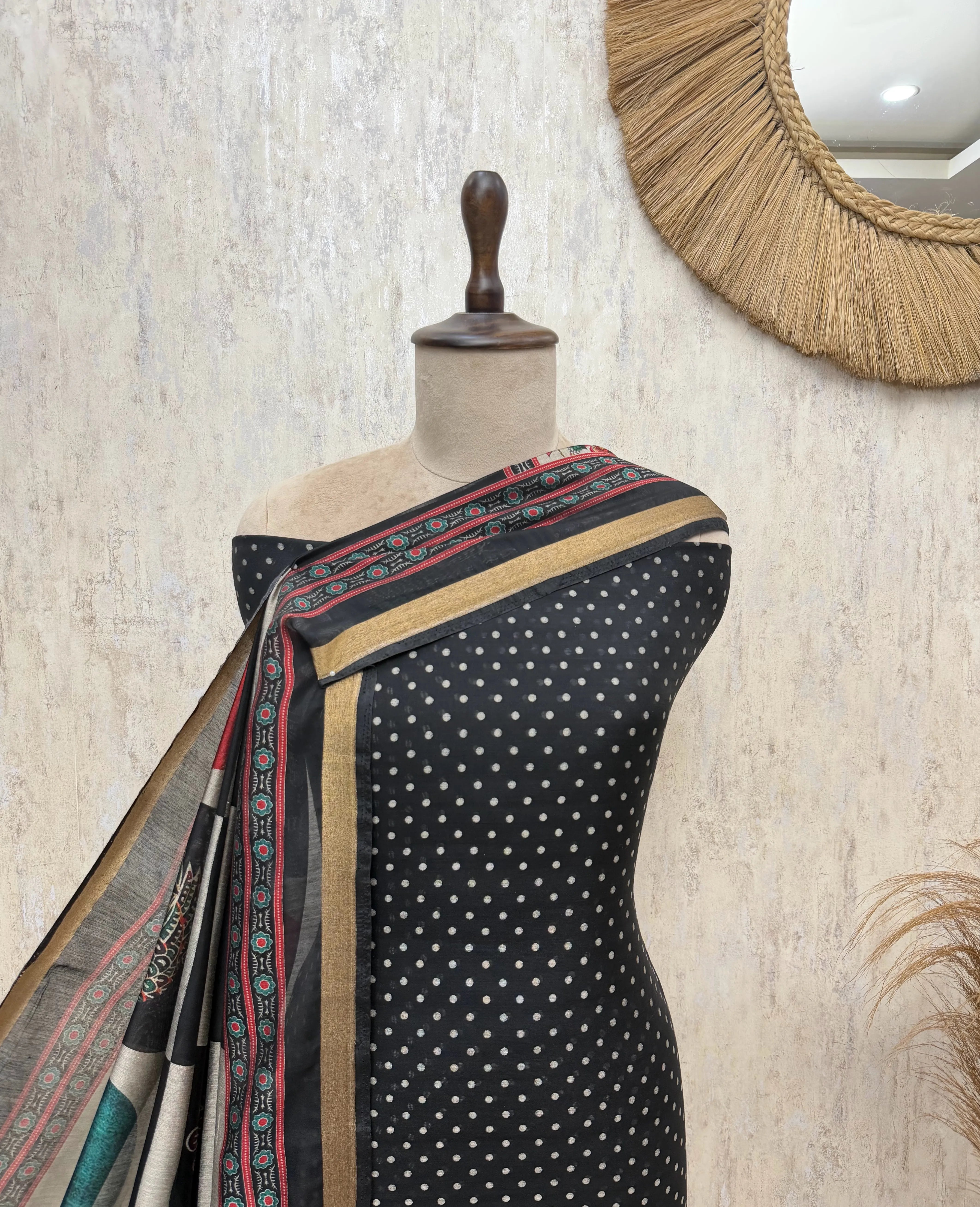 Seraphic Maheshwari Unstitched Suits