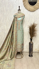 Premium Traditional Banarasi Silk Unstitched Suit