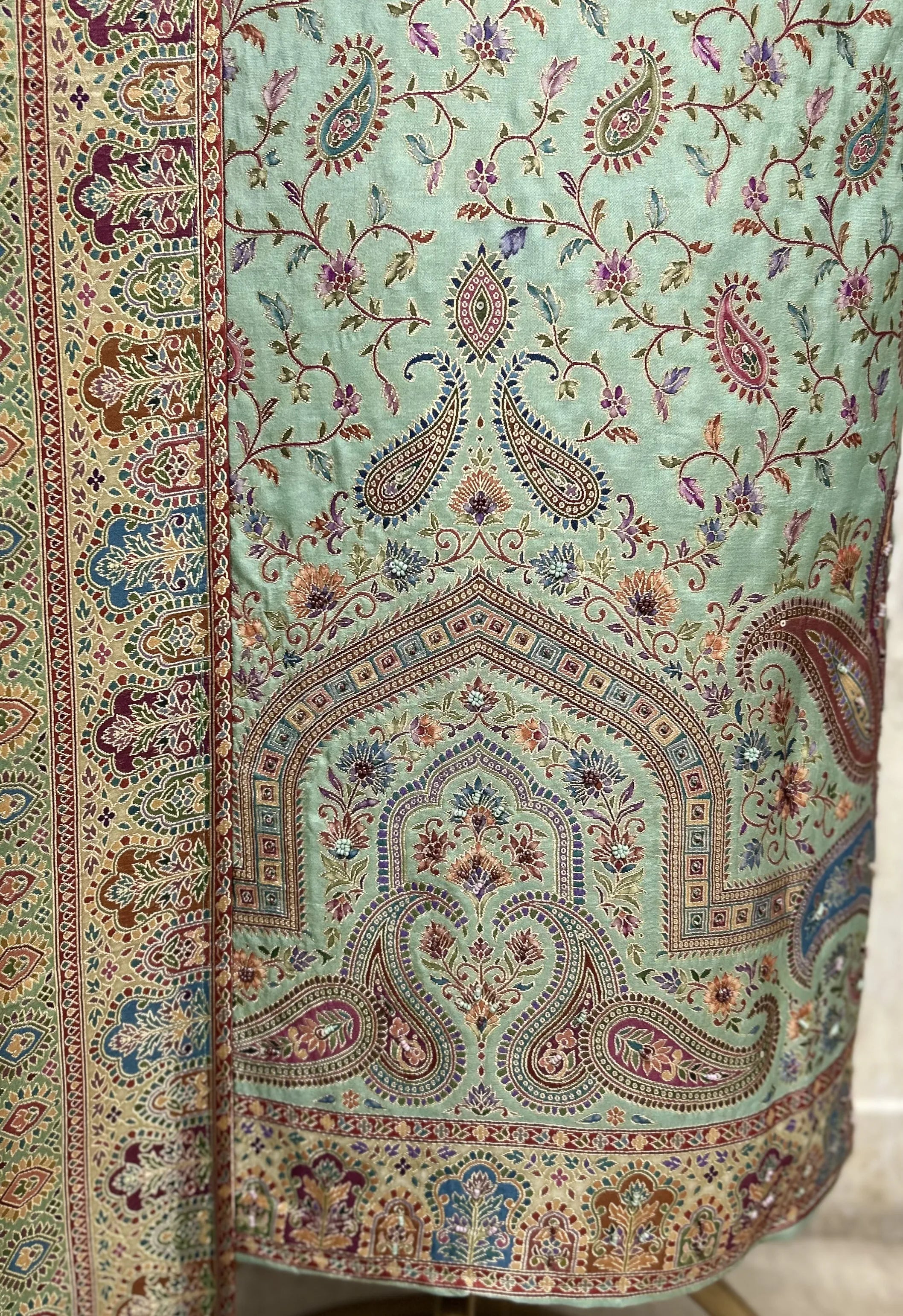 Premium Traditional Banarasi Silk Unstitched Suit