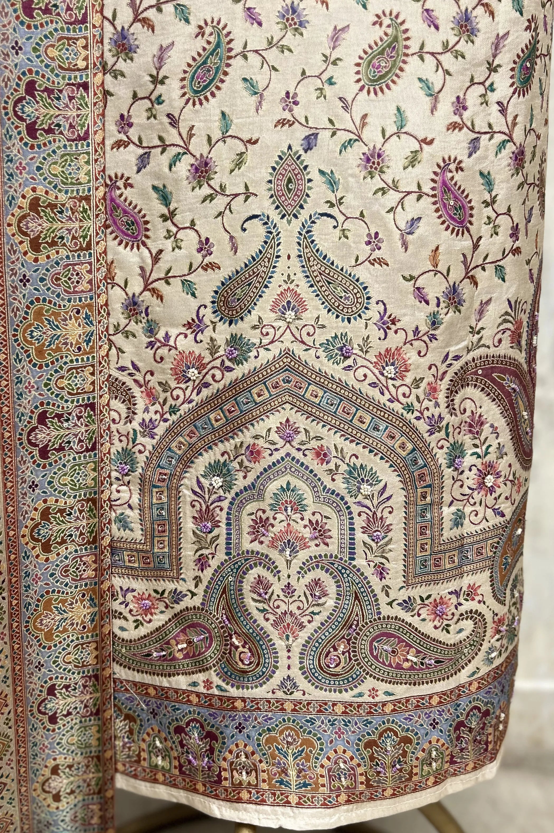Premium Traditional Banarasi Silk Unstitched Suit