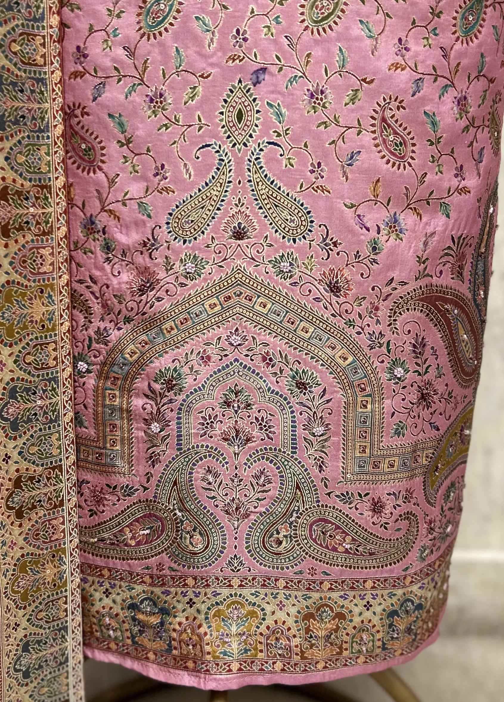 Premium Traditional Banarasi Silk Unstitched Suit