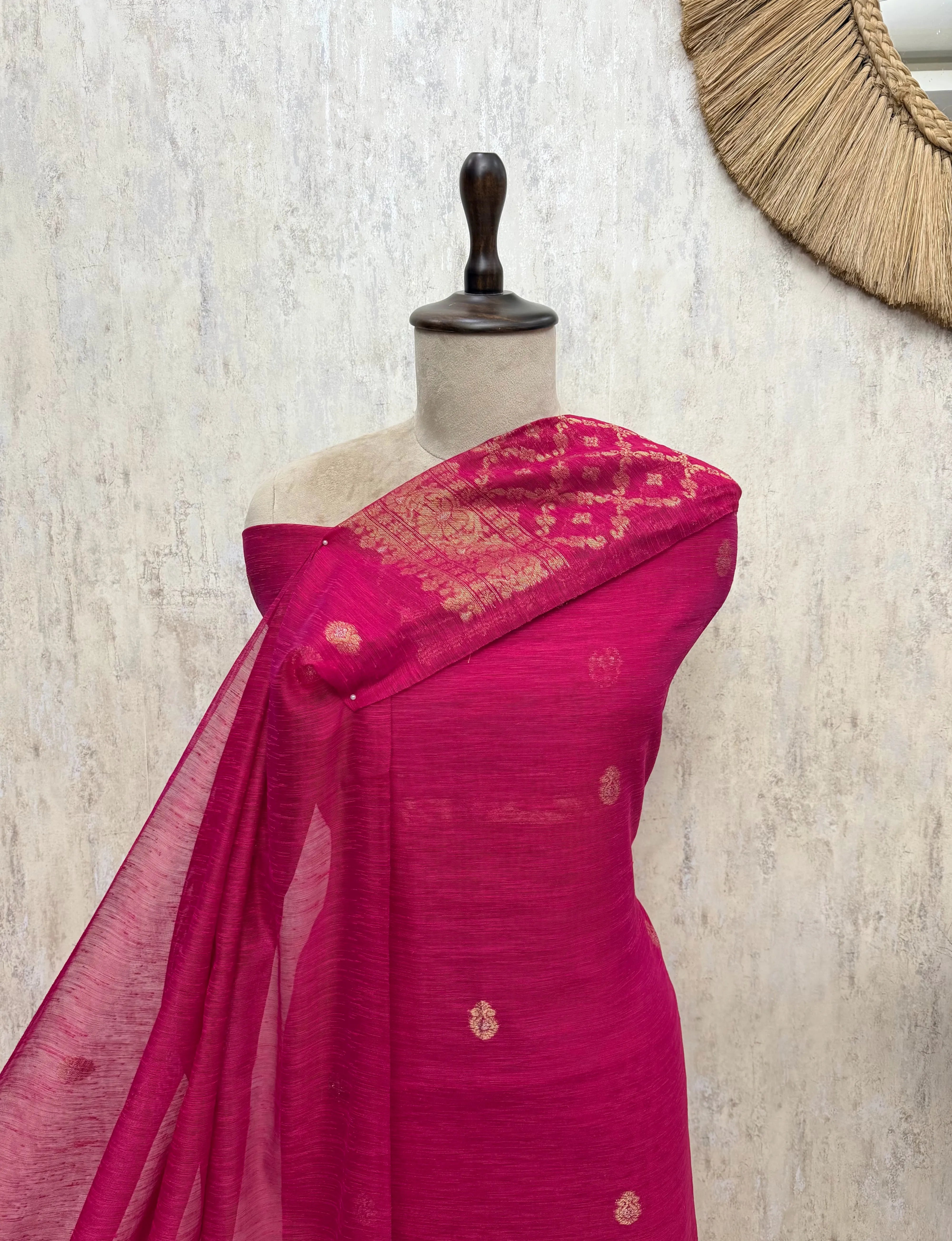 Elegance of Banarasi Chanderi Unstitched Suits