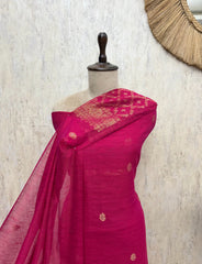 Elegance of Banarasi Chanderi Unstitched Suits