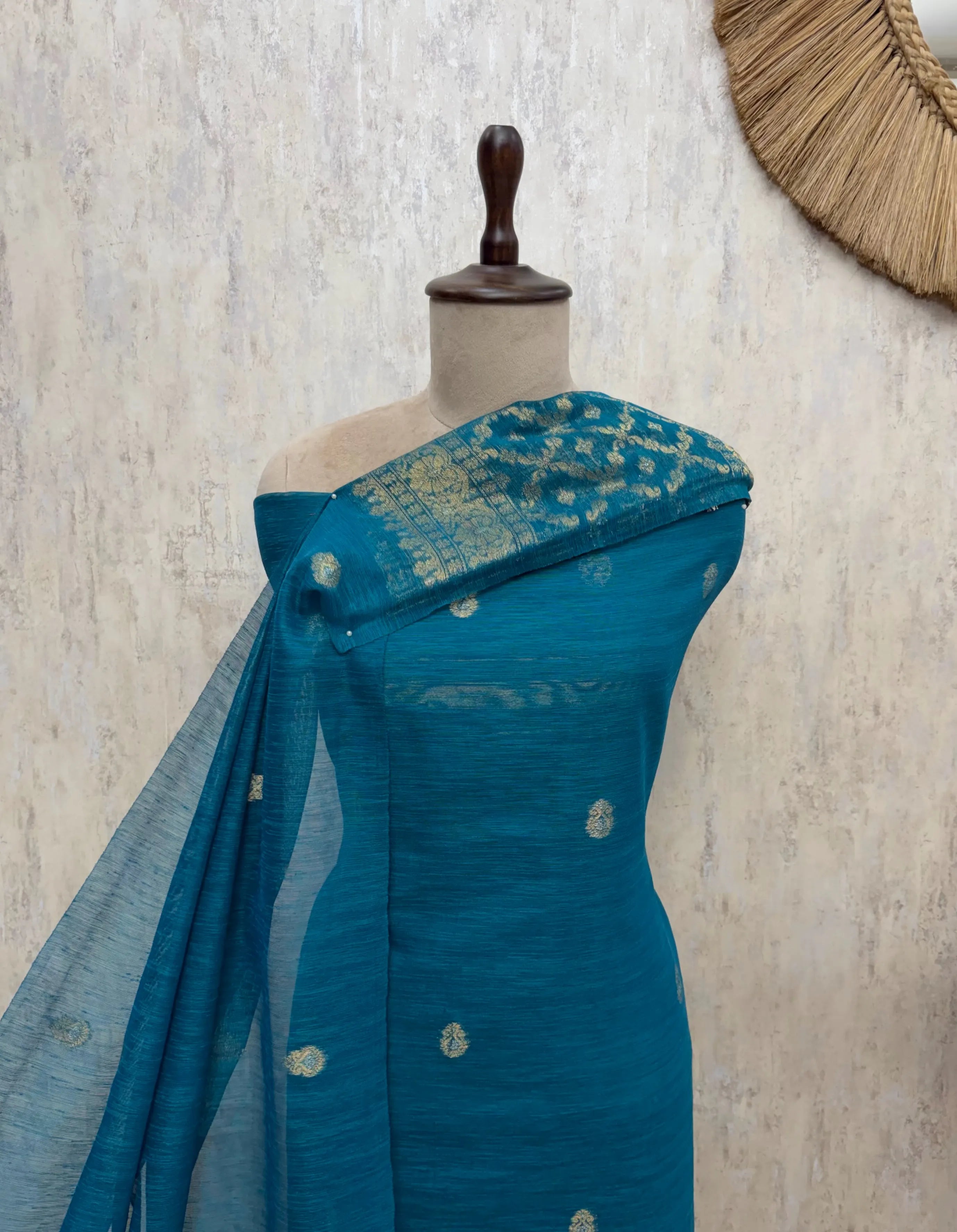 Elegance of Banarasi Chanderi Unstitched Suits