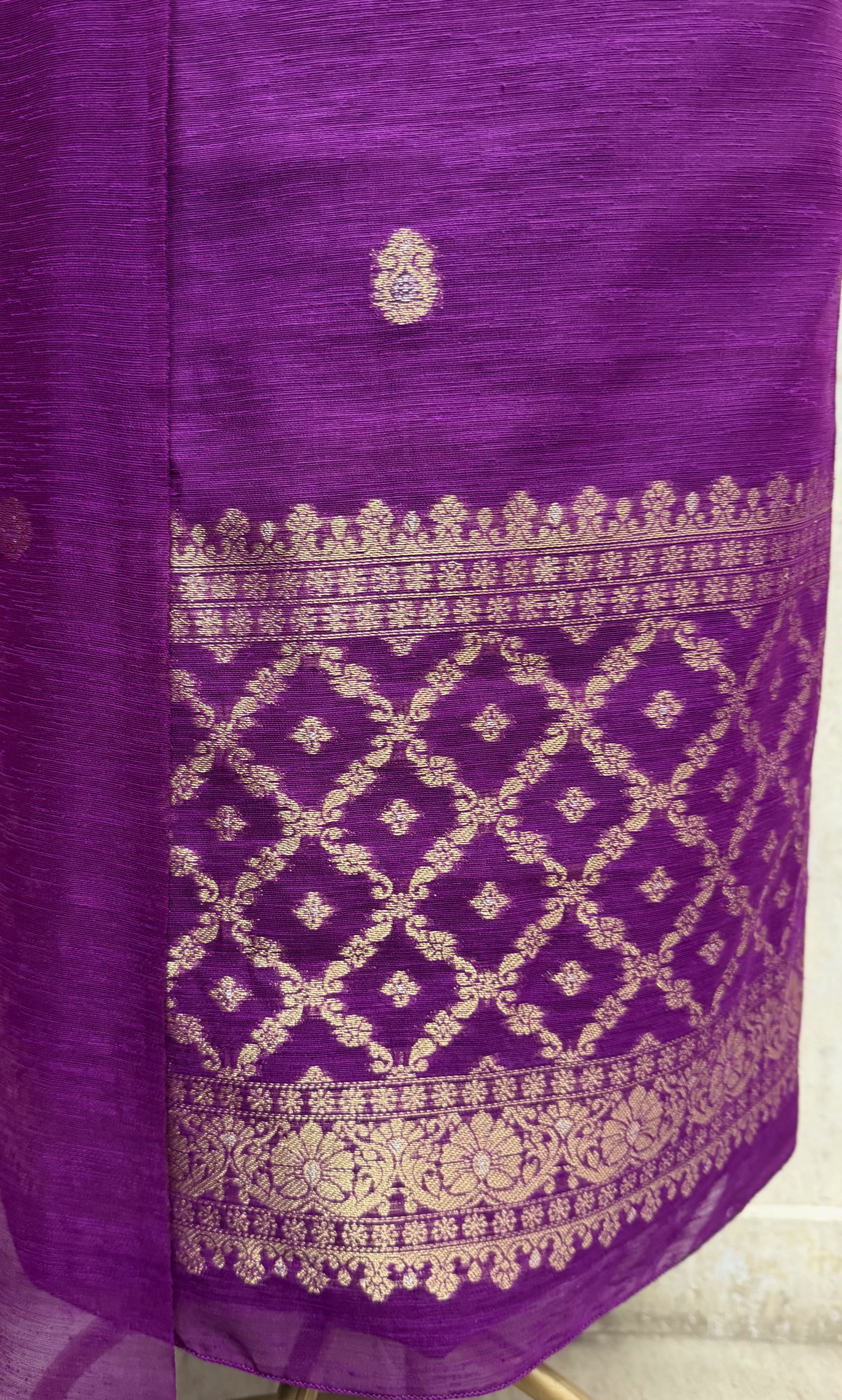 Elegance of Banarasi Chanderi Unstitched Suits