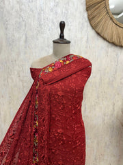Timeless Resham Jaal Georgette Unstitched Suits