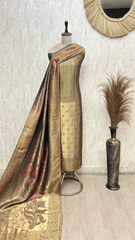 Magnificent Katan Silk Unstitched Suit
