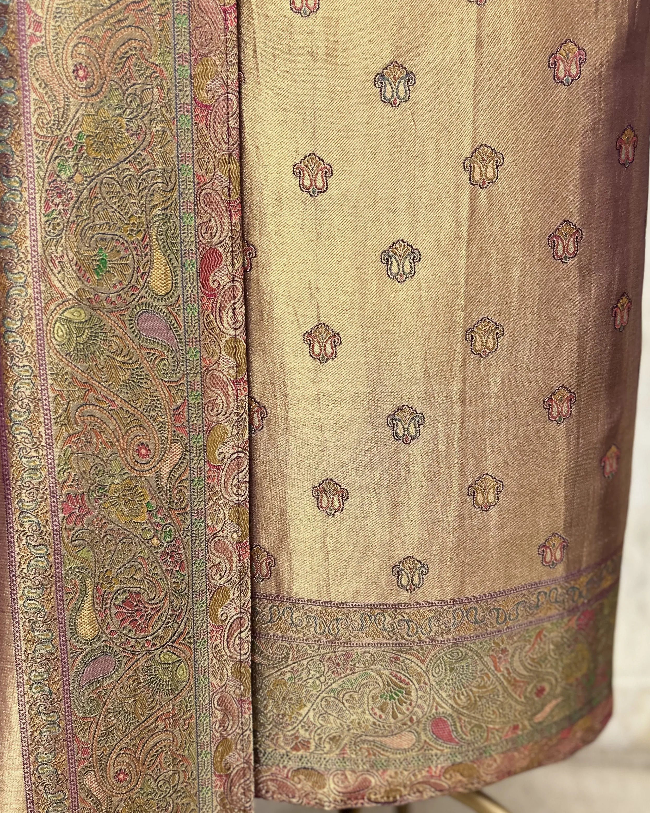 Magnificent Katan Silk Unstitched Suit