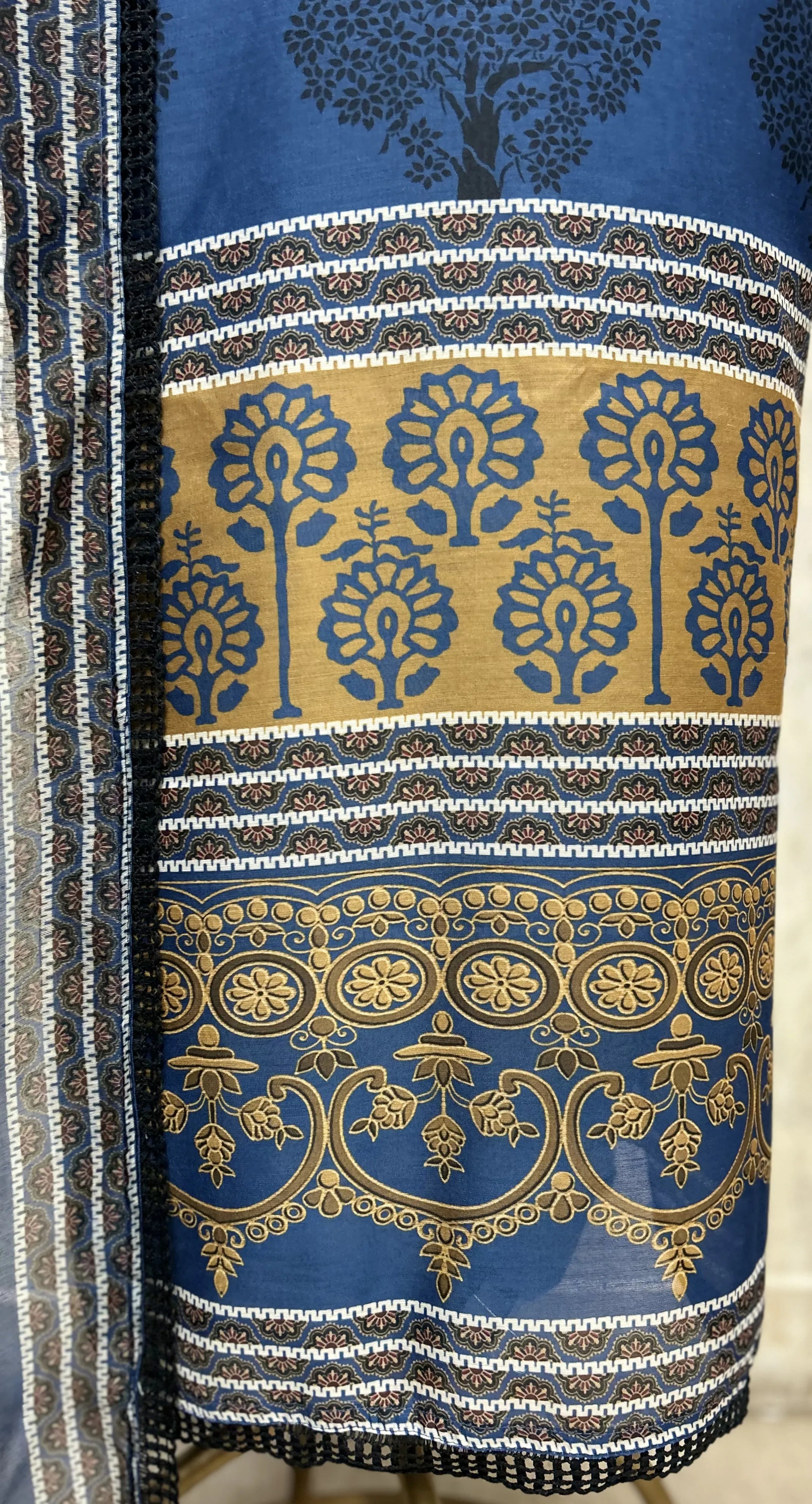 Contemporary Grace Maheshwari Unstitched Suit