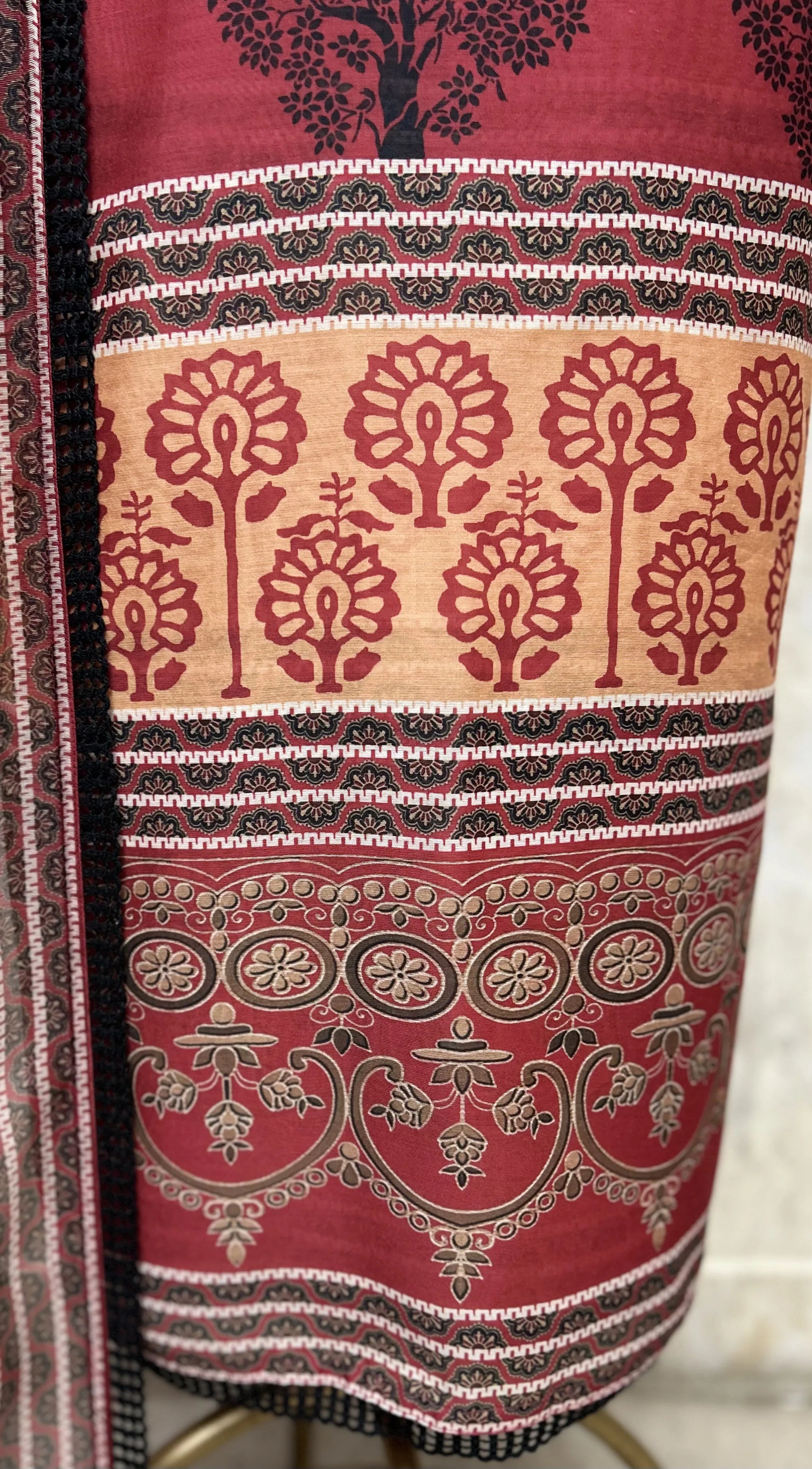 Contemporary Grace Maheshwari Unstitched Suit