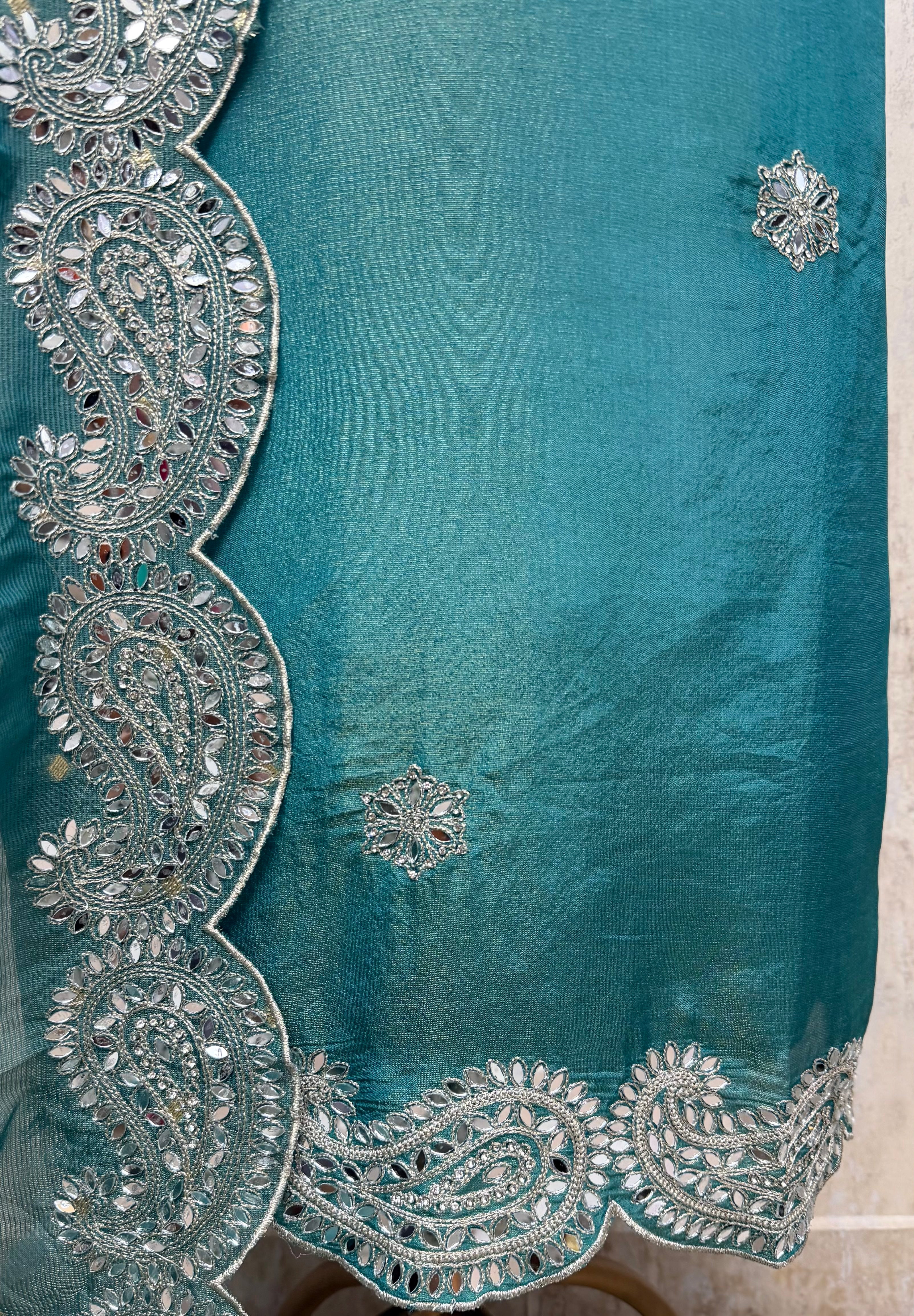 Paisley Tissue Unstitched Suits