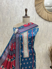 Heritage Gajji Silk Unstitched Suit