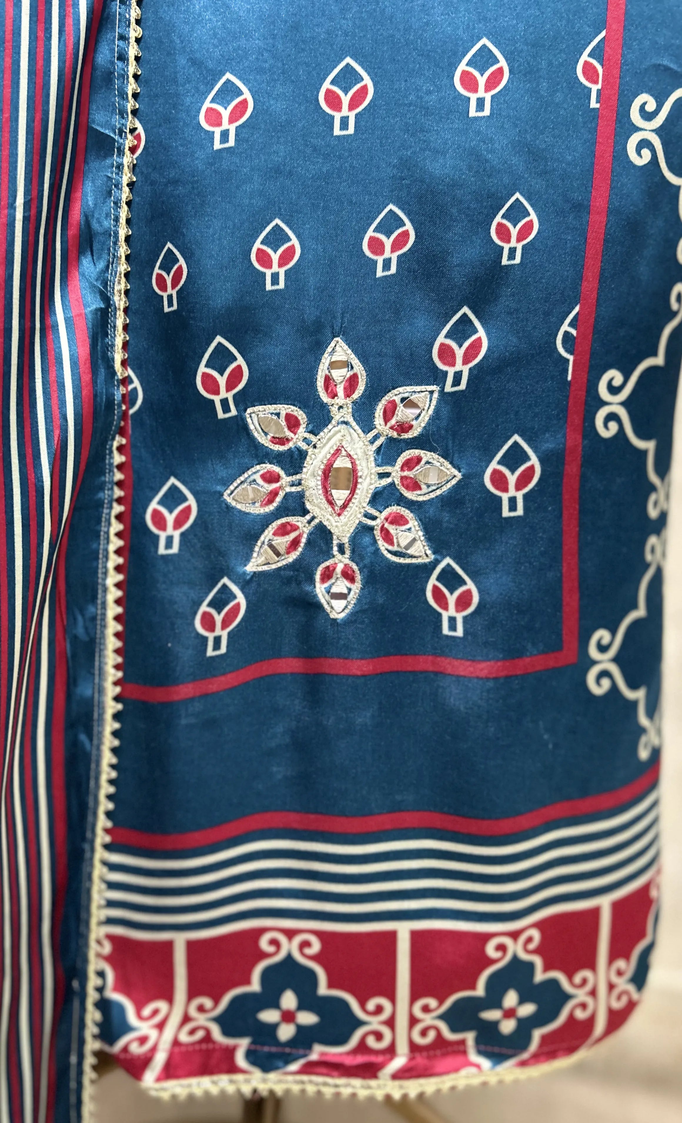 Heritage Gajji Silk Unstitched Suit