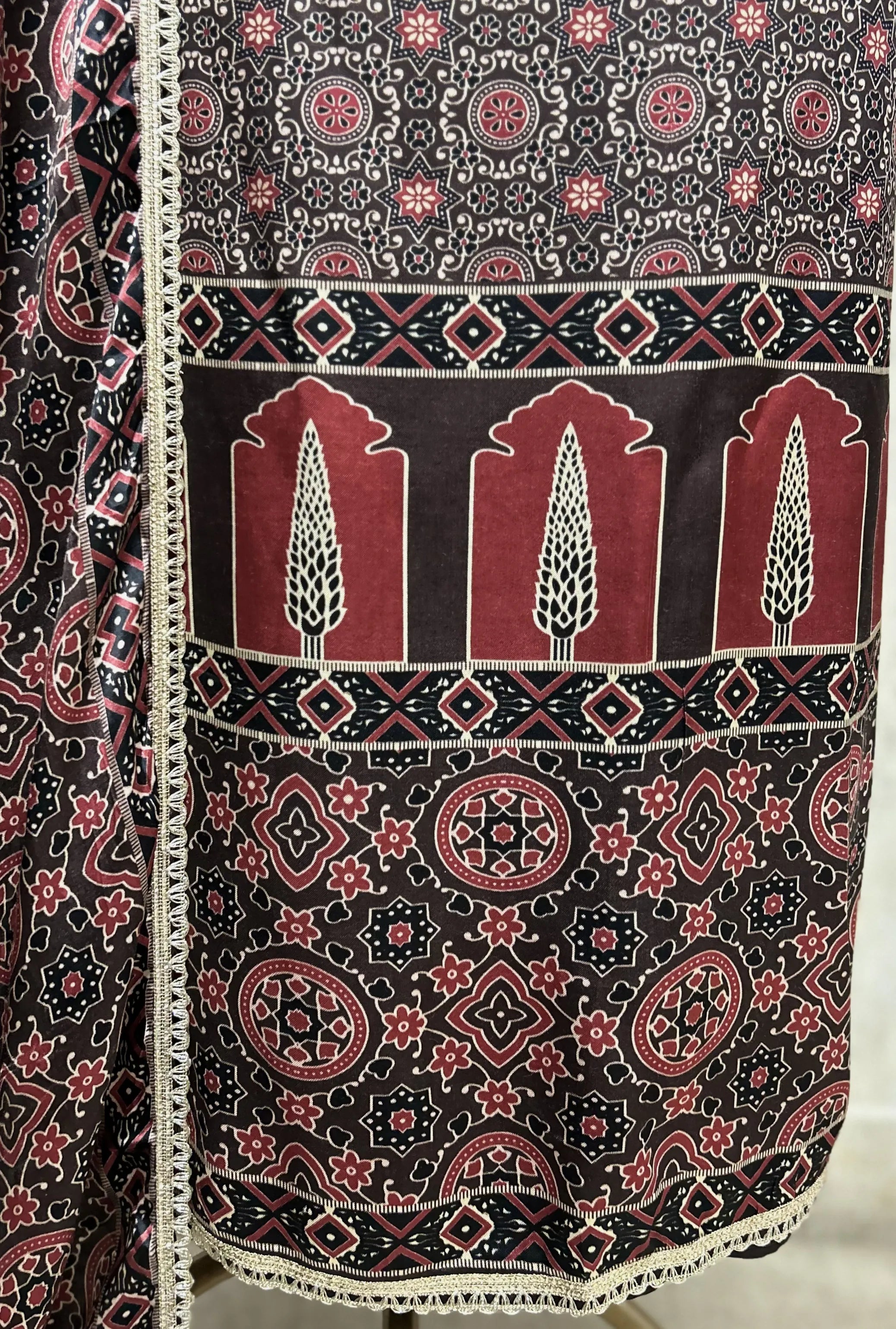 Gajji Silk Mehfil Unstitched Suits