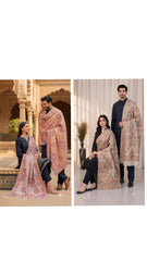 The Kapdakart His & Her Collection Of Semi Pashmina Stole with Premium Box Packaging