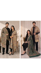 The Kapdakart His & Her Collection Of Semi Pashmina Stole with Premium Box Packaging
