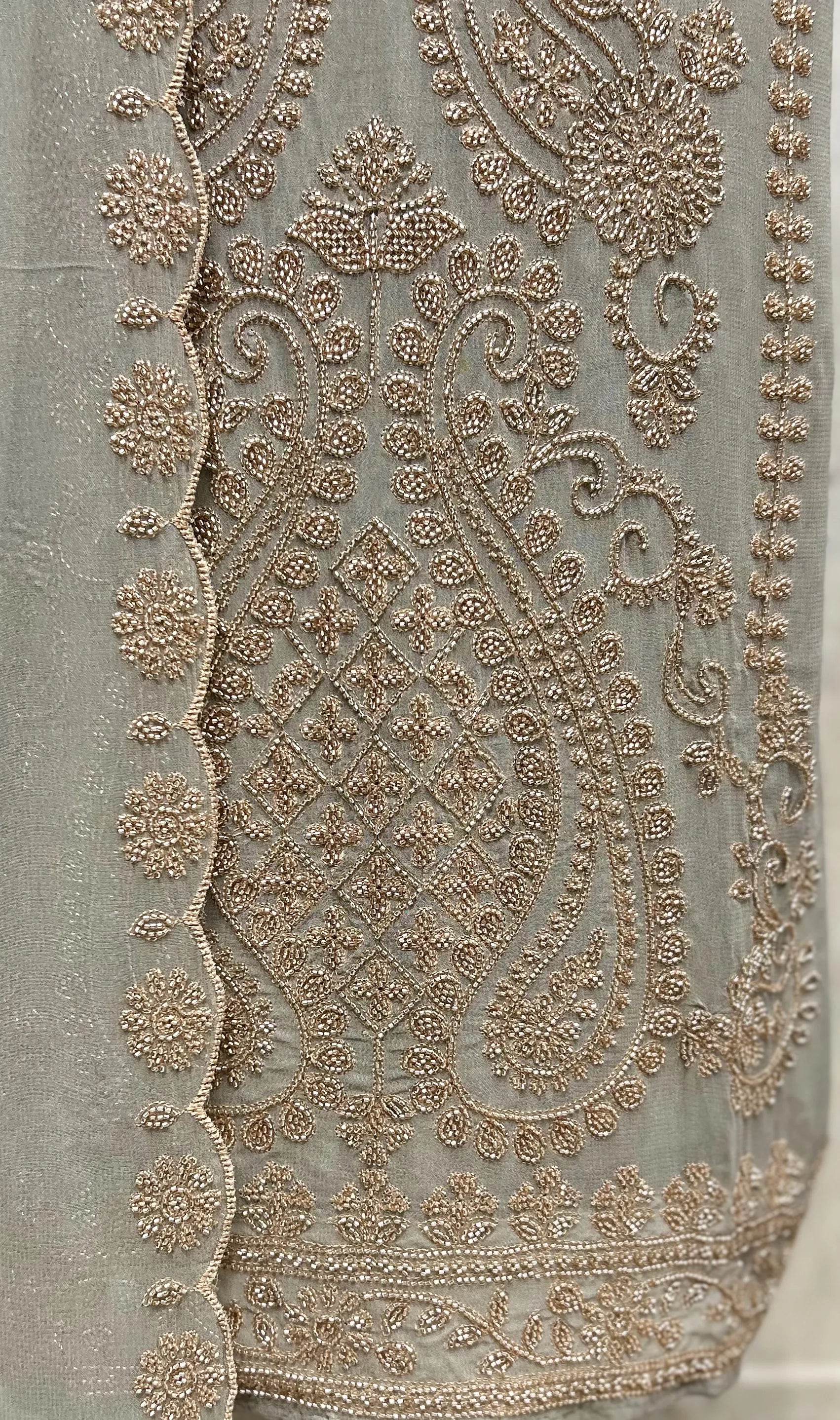Elegant Georgette  Unstitched Suit