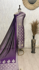 Resplendent Kanjivaram Silk Unstitched Suits