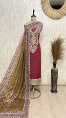 Timeless Charm Crepe Unstitched Suits