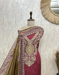 Timeless Charm Crepe Unstitched Suits