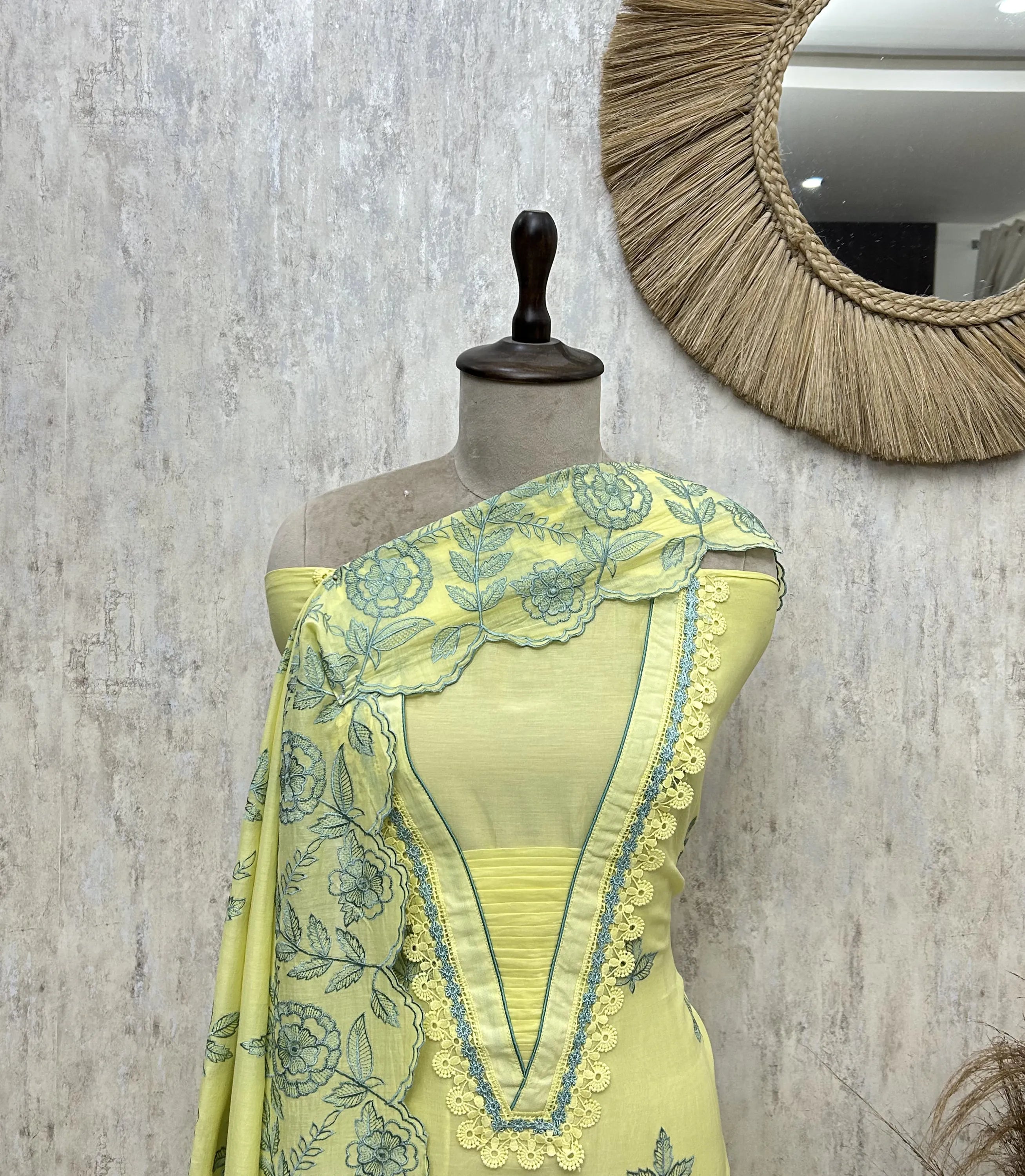 Soft Mul Cotton Set Unstitched Suit