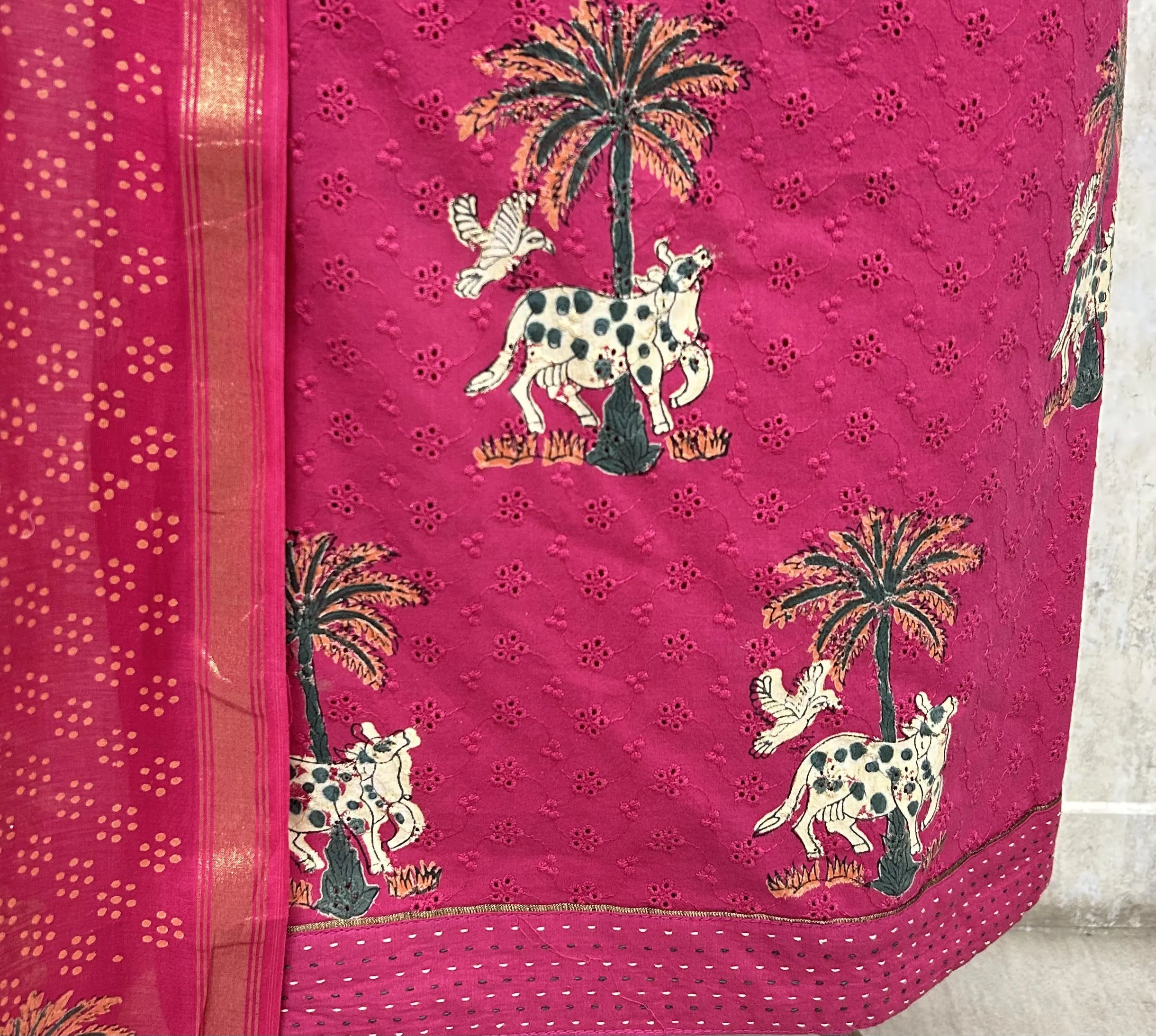 Elegant Hakuba Cotton Unstitched suit