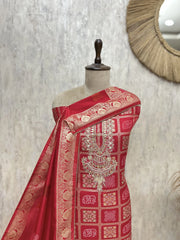 Graceful Dola Silk Unstitched Suits