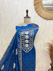 Gajji Silk Beauty Unstitched Suits