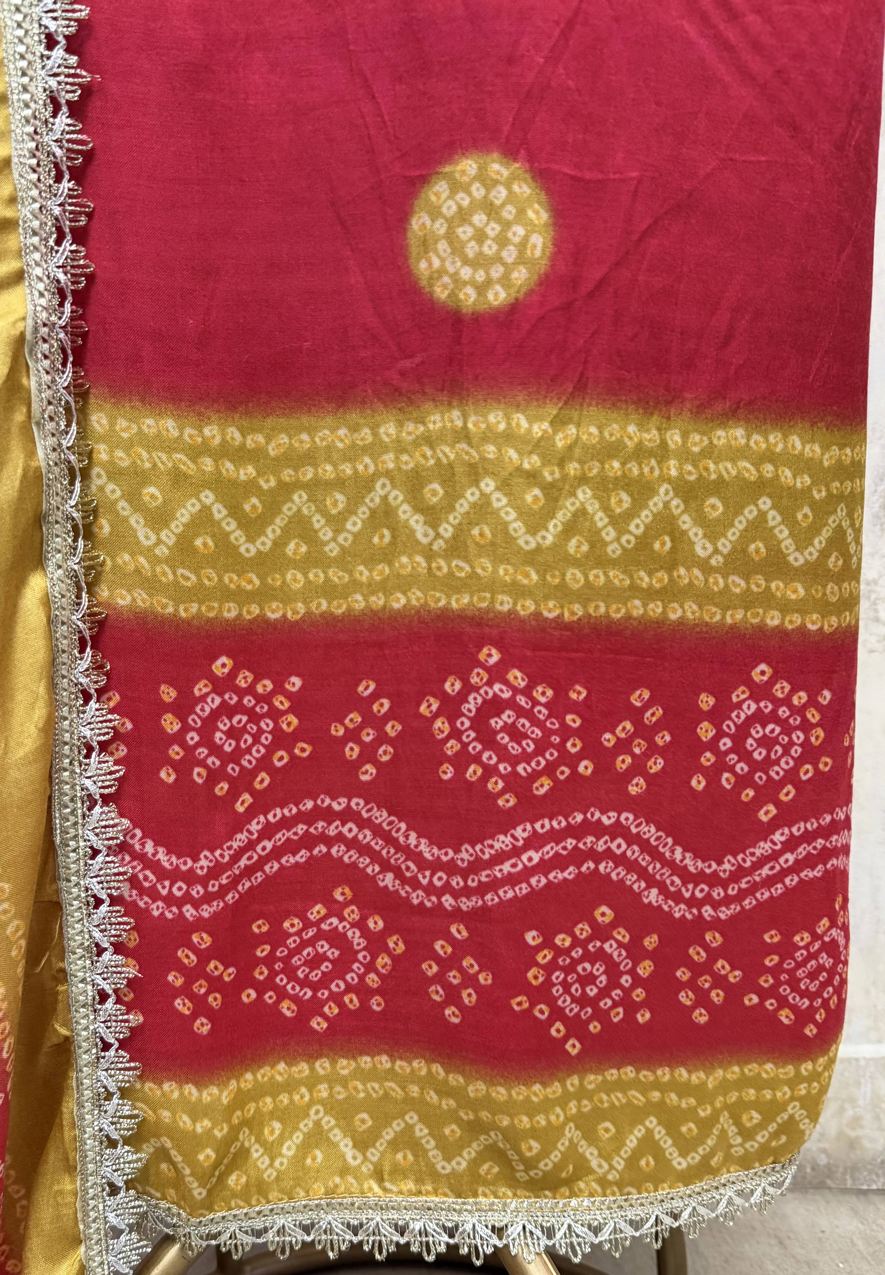 Artisanal Majesty Gajji Silk Unstitched Suits