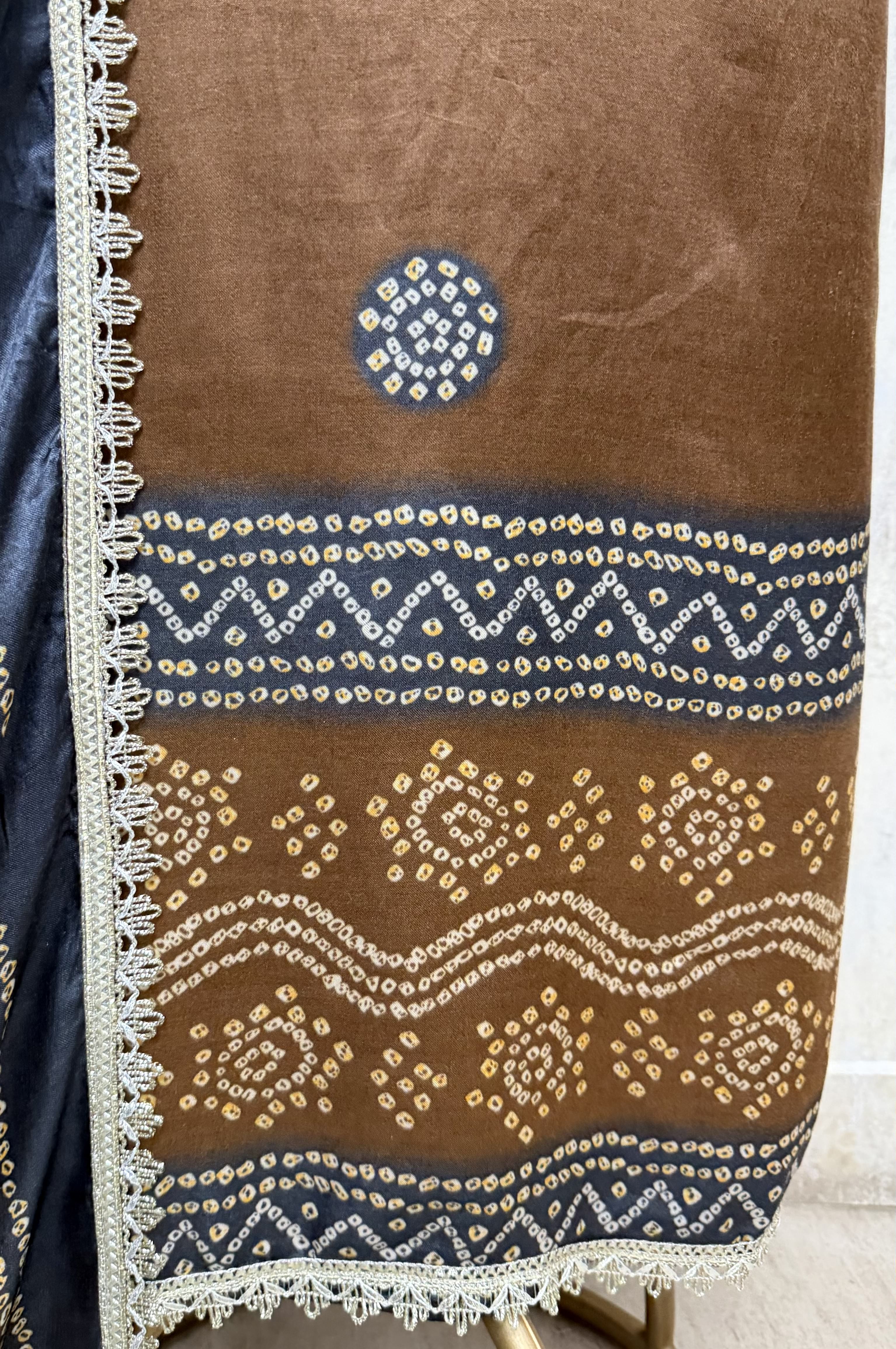 Artisanal Majesty Gajji Silk Unstitched Suits