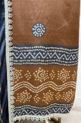 Artisanal Majesty Gajji Silk Unstitched Suits