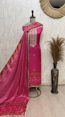 Artisanal Majesty Gajji Silk Unstitched Suits