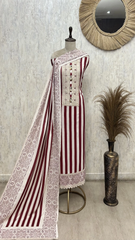 Elegant Muslin Unstitched suit