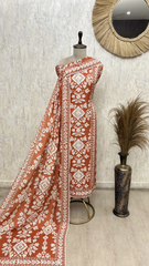Floral Elegance Muslin Unstitched suit