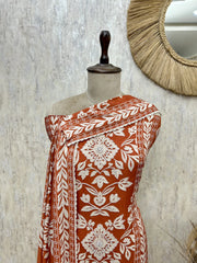 Floral Elegance Muslin Unstitched suit