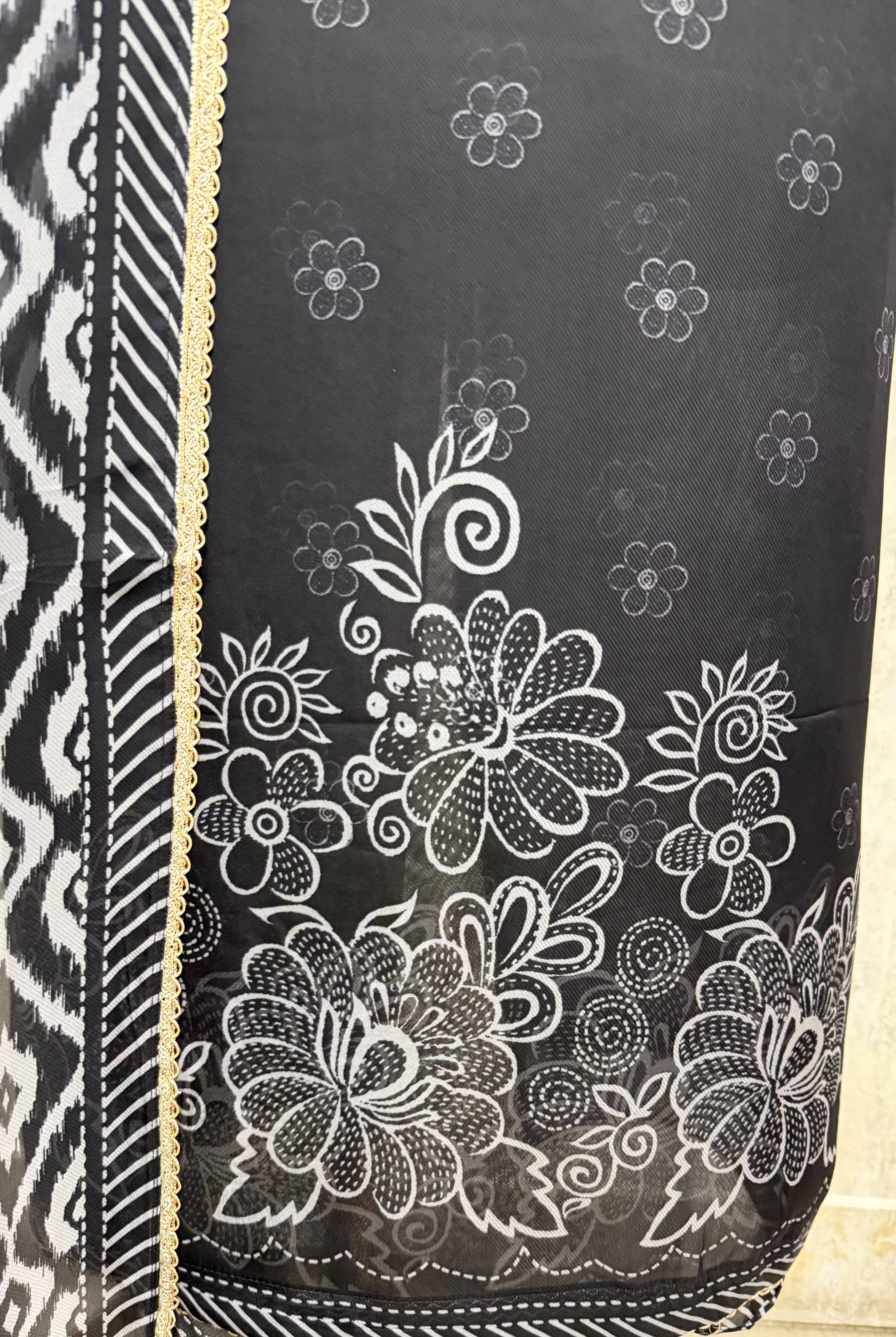 Viraasat-Weave Twill Organza Unstitched Suit